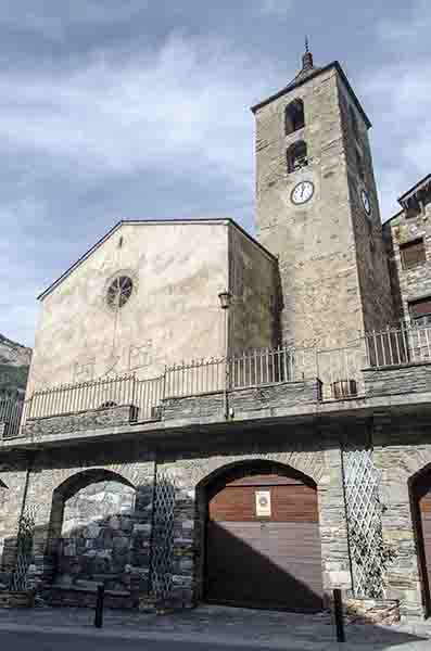 66 - Andorra - Ordino - iglesia de sant Corneli i sant Cebria